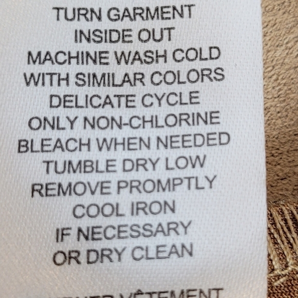 Tahari Faux Suede Open- Front Roll-Tab Topper - Sz XS - Picture 15 of 15